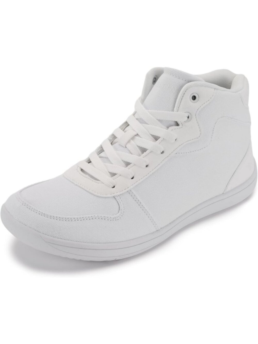 Men's Wide Toe Box Zero Drop High-Top Canvas Sneakers for Comfort & Style